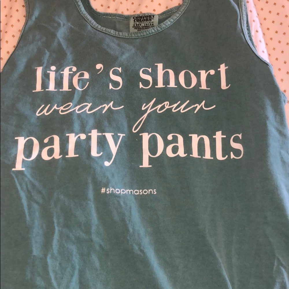 comfort colors tank top